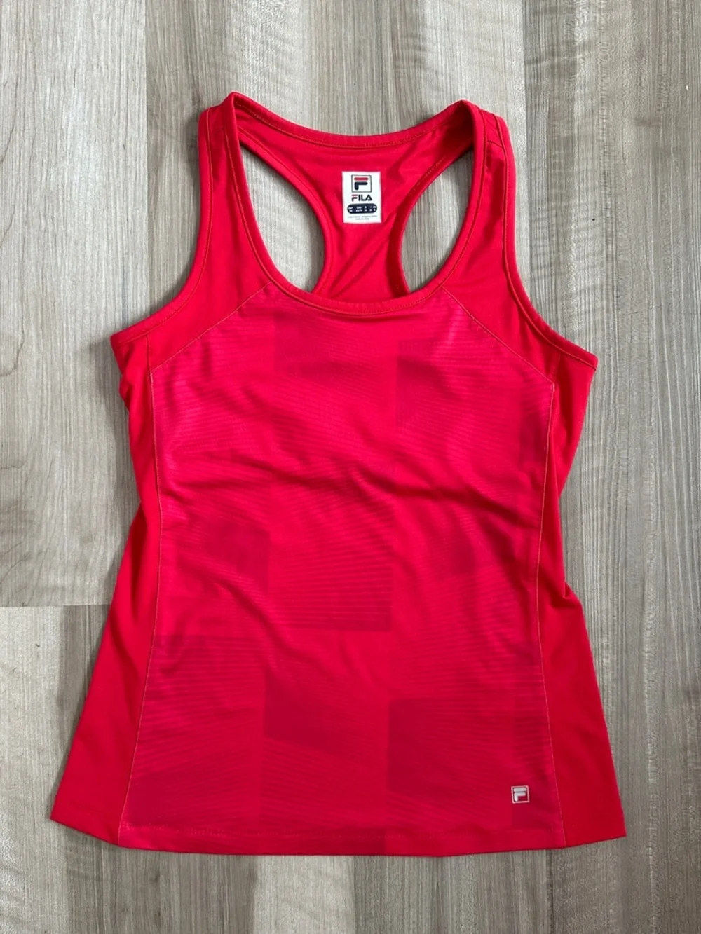 Fila Red Racerback Performance Tank - Picture 1 of 4